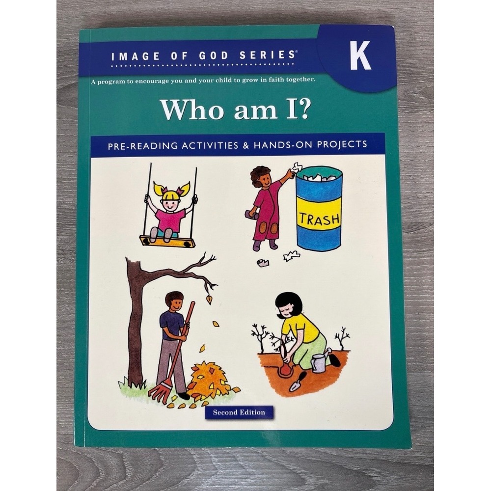 Image of God Series K Who am I Pre Reading Activities‎ Hands On Projects Student